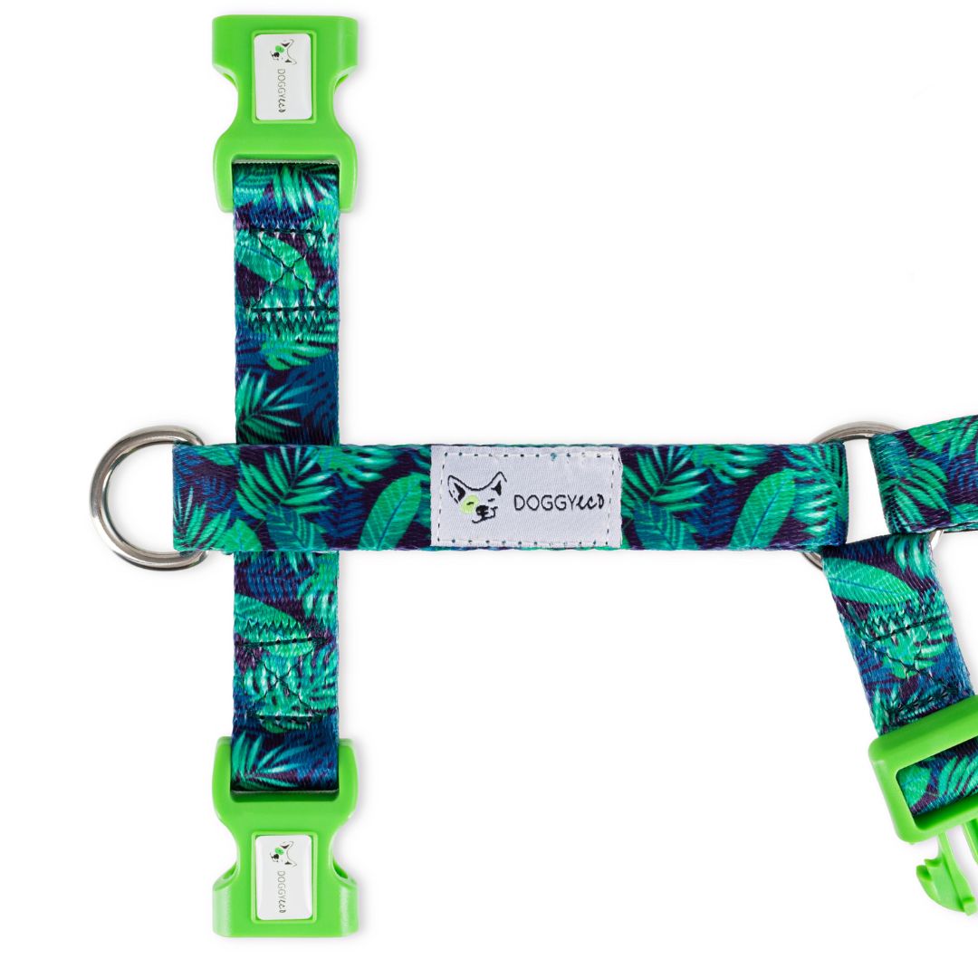 Recycled Dog Adventure Harness "Troppo"
