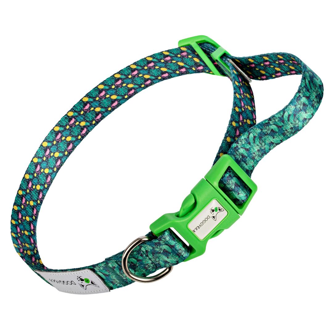 Eco Friendly Dog Collar "Troppo" Made from Recycled Plastic