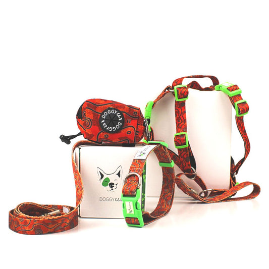 Dog Adventure Bundle With Harness "Outback"