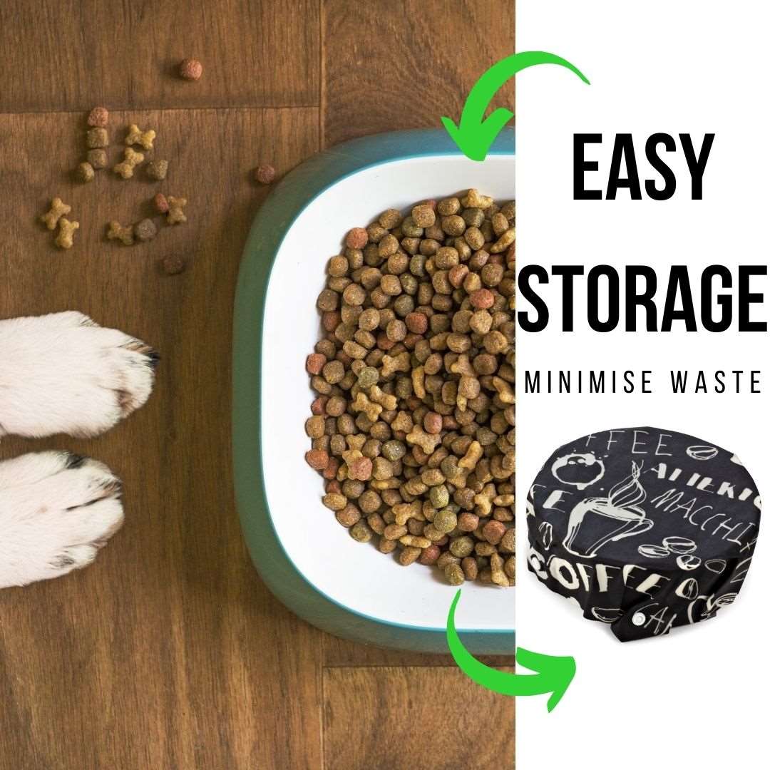 dog food storage bowl